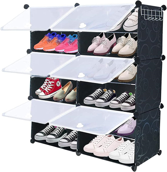 Estantes de zapatos, armarios de tela